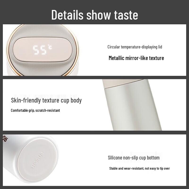 SUPOR Smart Display Insulated Tea Mug