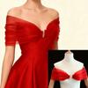 DIY Sheer Shawl Off-the-shoulder Bridal Wedding Dress Accessories New Shoulder Straps