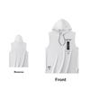 Anta Training Series Lettered Hooded Sleeveless Sports Vest Men Vests Steam-Gray 152427128-1