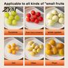 Safe Material Peeling Gadget Hand-cranked Fruit Peeler Machine, Stainless Steel Five-blade Design, Manual Batch Machine Skin Remover Tool for