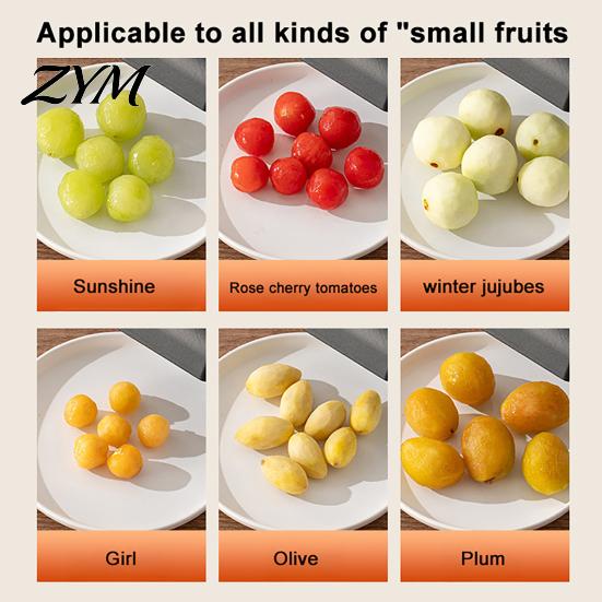 Safe Material Peeling Gadget Hand-cranked Fruit Peeler Machine, Stainless Steel Five-blade Design, Manual Batch Machine Skin Remover Tool for