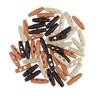 Wooden Buttons for Clothing 2 Holes Horn Buckles Decorative Sewing Tools for DIY Craft Projects Scrapbooking Needlework
