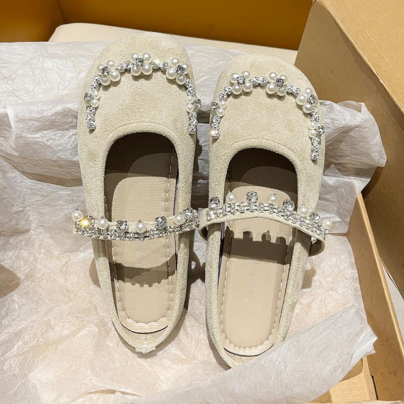 Fashion Flats Women Slippers Crystal Fashion Slingback Mules Shoes Spring Dress Woman Sandals 2025 Trend Brand Cozy Casual Mujer Zapatos