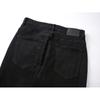 LOSTSHDWS Men's and Women's Spring and Autumn Flared Elastic Jeans Couple Jeans