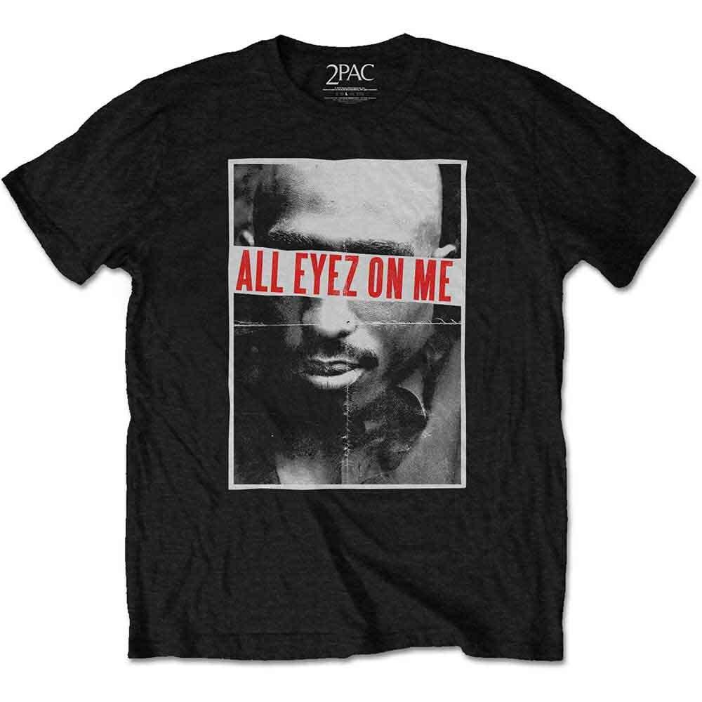 Tupac All Eyez T-Shirt Black New Unisex T-Shirt S