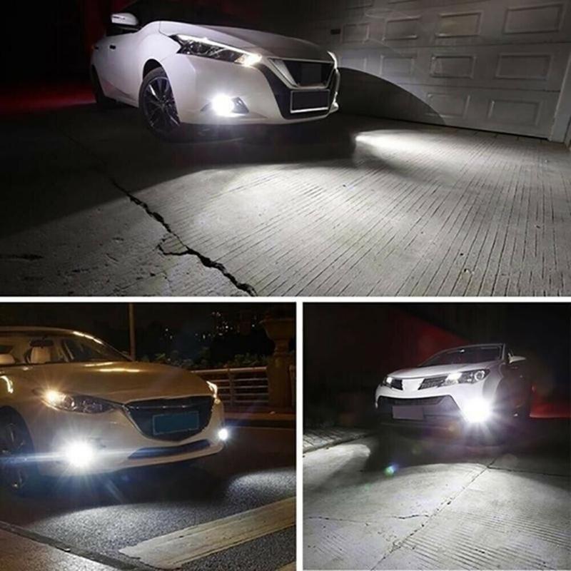 2Pcs 100W H4 H7 H1 H11 H3 H8 Led Car Daytime Running Driving Fog Light Lamp 6000K Auto Driving Headlight High Low Beam Bulb