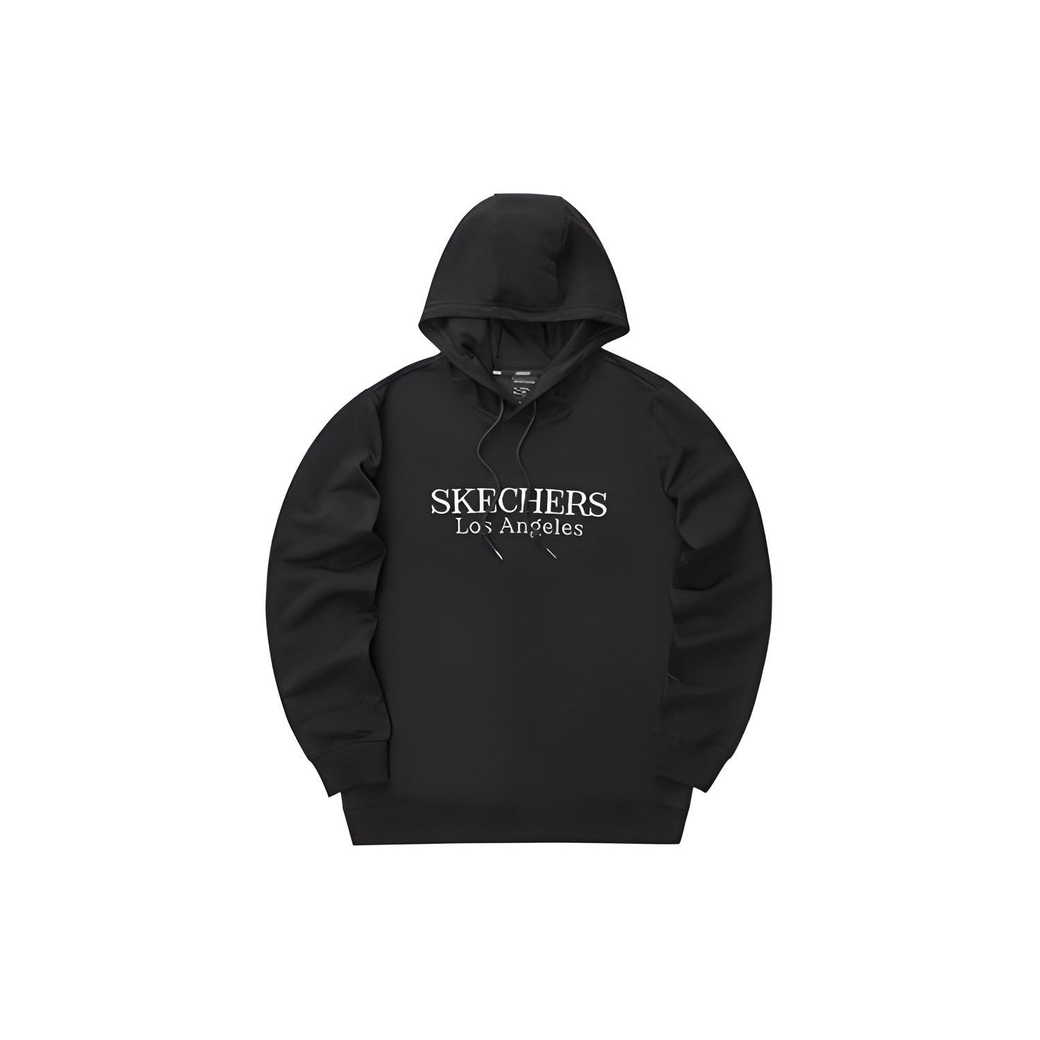 Skechers Letter Embroidery Logo Hoodie Unisex Hoodies Carbon-Black L421U129-0018 XS