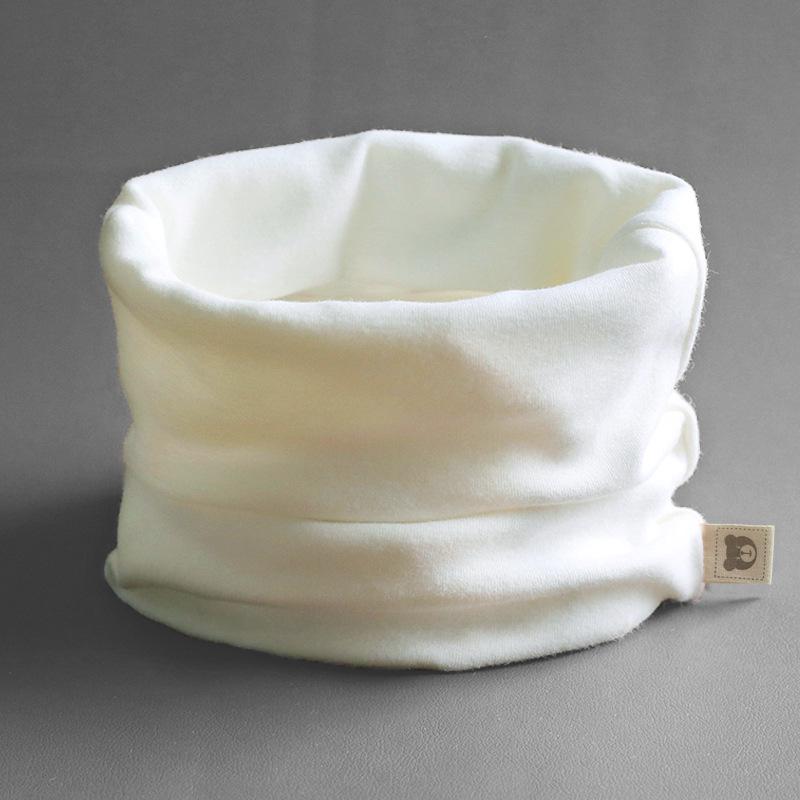 Class A Pure Cotton Baby Snood: Kids' Autumn/Winter Neck Warmer, Windproof Pullover Scarf for Boys & Girls.