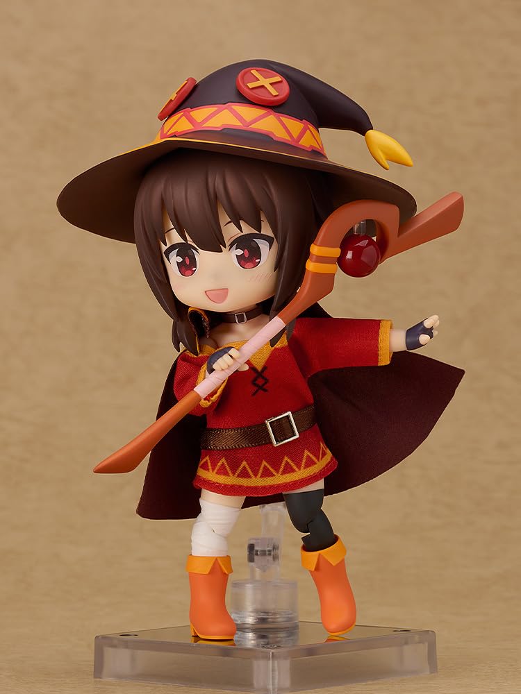 Nendoroid panenka Megumin z TV anime KonoSuba: Bůh žehnej tomuto světu! Plastová akční figurka. 3" nen měřítko předbarvený