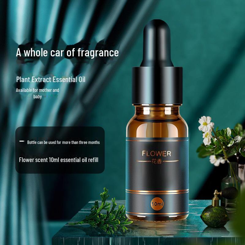 Luxury Aluminum Alloy Car Perfume: High-End Aromatherapy Accessory for Interiors