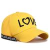 ZHENYUEQI Unisex LOVE Letter Ribbon Sun Hat
