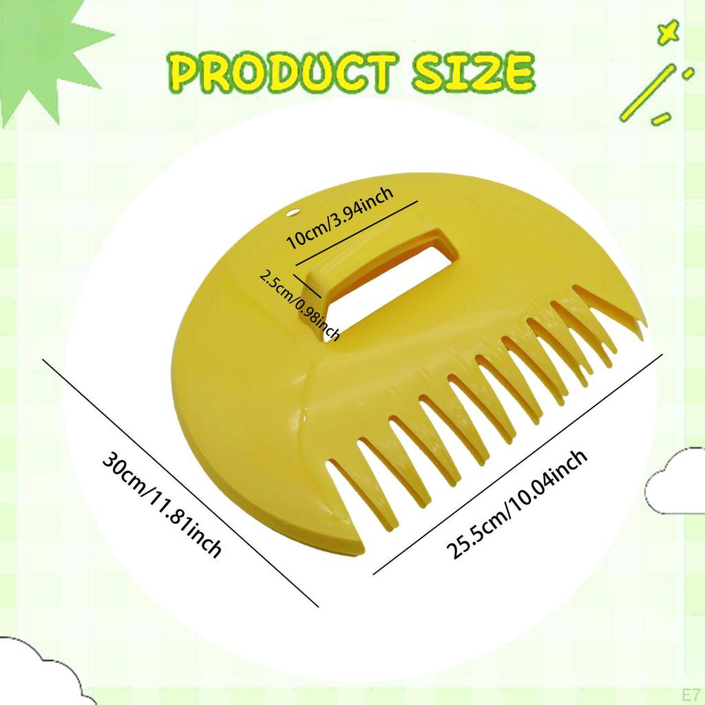 Claws Leaf Grabbers Hand Rakes Gardening Tool for Spreading Mulch, Lawn Clippings Debris, Garden,
