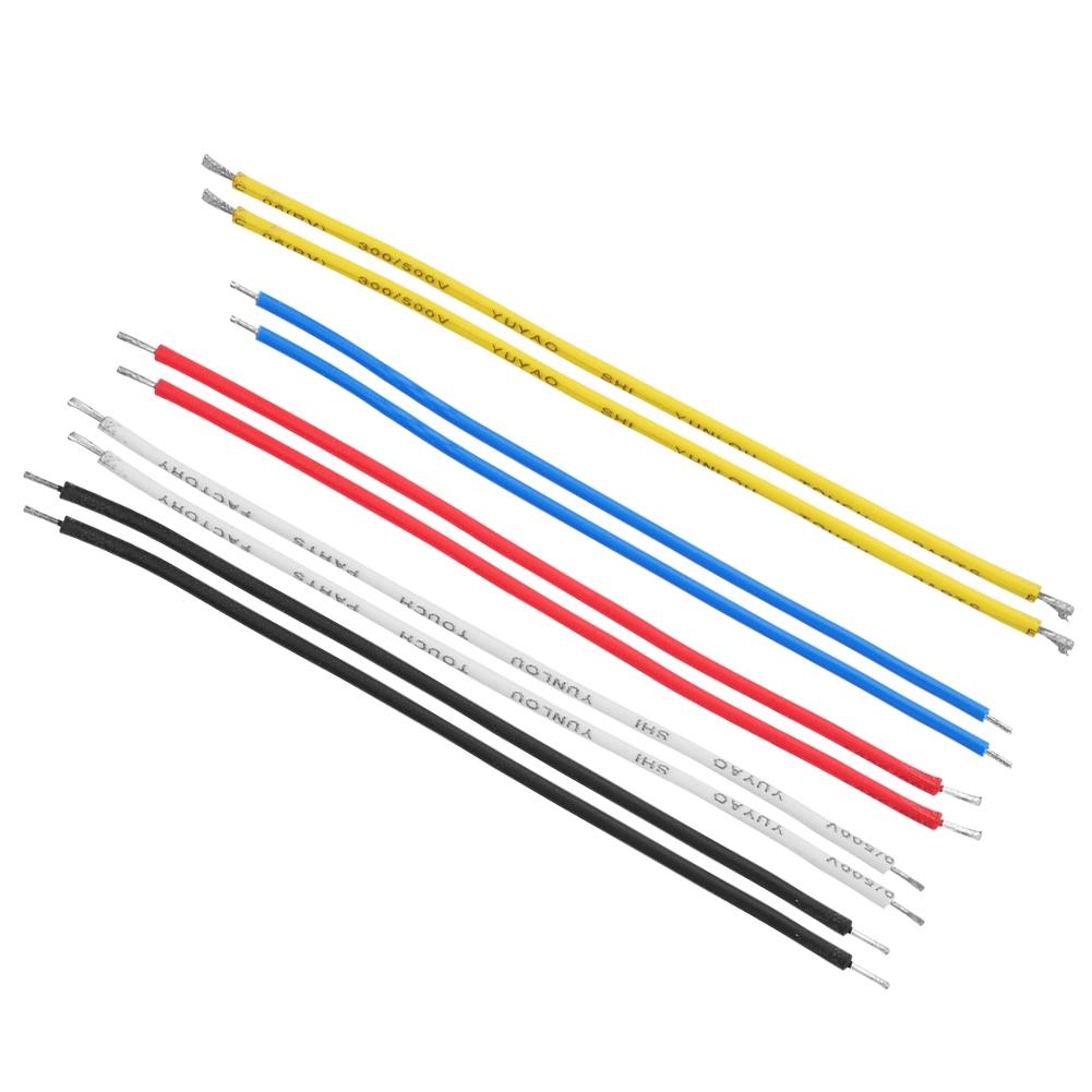 10Pcs Inner Circuit Connecting Wire for Electric Guitar Bass Accessory(9cm)