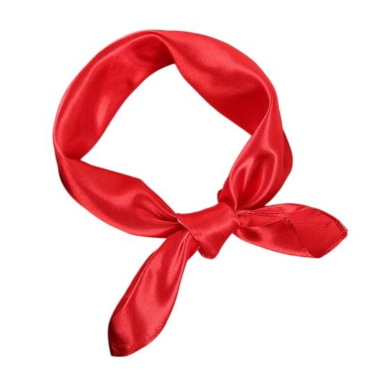 

Silk Scarf Soft Breathable Smooth Satin Square Scarf Sun Protection Headscarf Headband Neck Wrap Lightweight Fashion Accessory