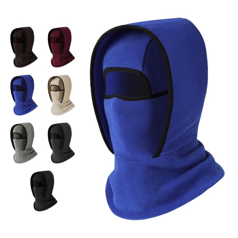 Winter Warm Headgear, Hat-Neck-Mask Integrated Outdoor Windproof Face Cover for Cycling & Ski Sports
