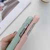 Luxus einfarbige Leder Rauten Auf und Ab Nicht Randlos Handyhülle Für iPhone 16 Pro Max 14 11 12 13 15 Pro Max Bumper Hülle