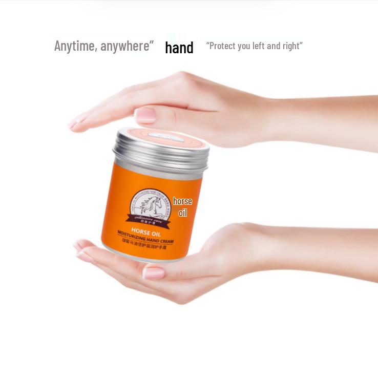 Jiaxi 80ml Rose Avocado Horse Oil Hand Cream for Autumn & Winter - Moisturizing & Hydrating.