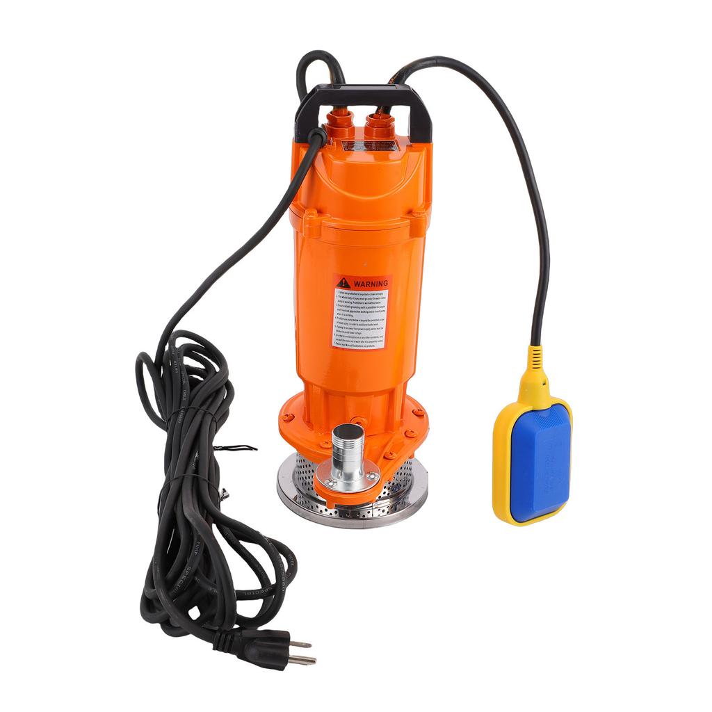 Submersible   Stainless Steel Aluminum Home Irrigation Submersible Pump with Detachable Filter