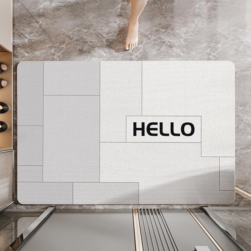 Modern Simple Household Entry Door Mat Home Porch Non-slip Mat Door Door Mat Dirt Resistant Dust Carpet