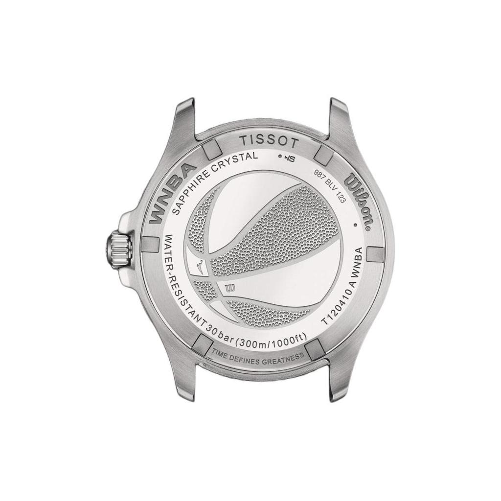 Tissot Starfish Collection Quartz Movement 300 Meter Water Resistance Unisex Watch 40mm White Dial T120.410.17.011.00