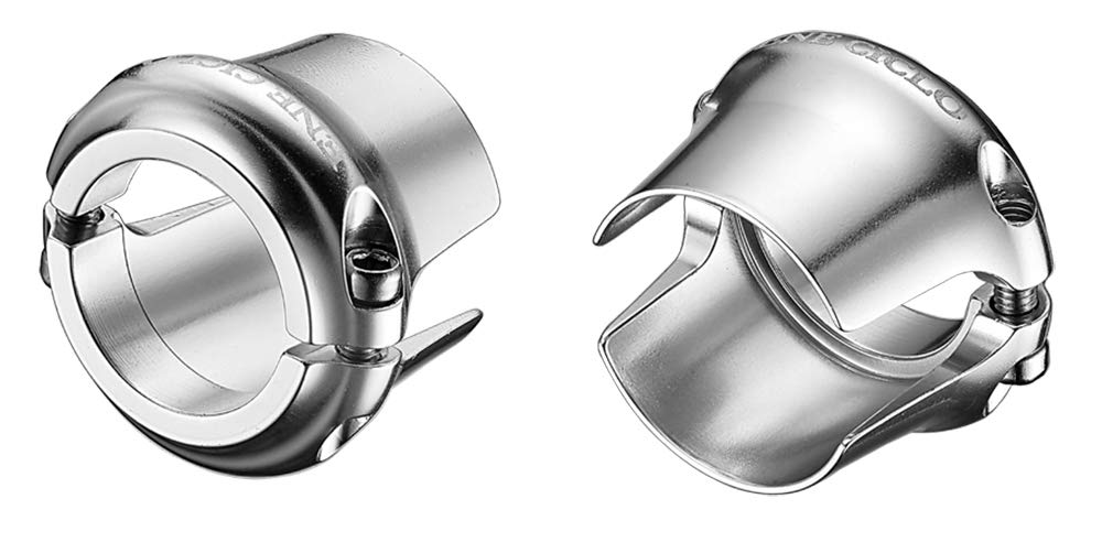 

Dia Compe ENE Bar Tape Clamps and Right (Left Set, Silver)