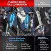 Electric bicycle PHILODO JUMBO, 3000W motor, 48V 23Ah battery, top speed 56 km/h, cruising range 150km, 26x4.0 inch tires