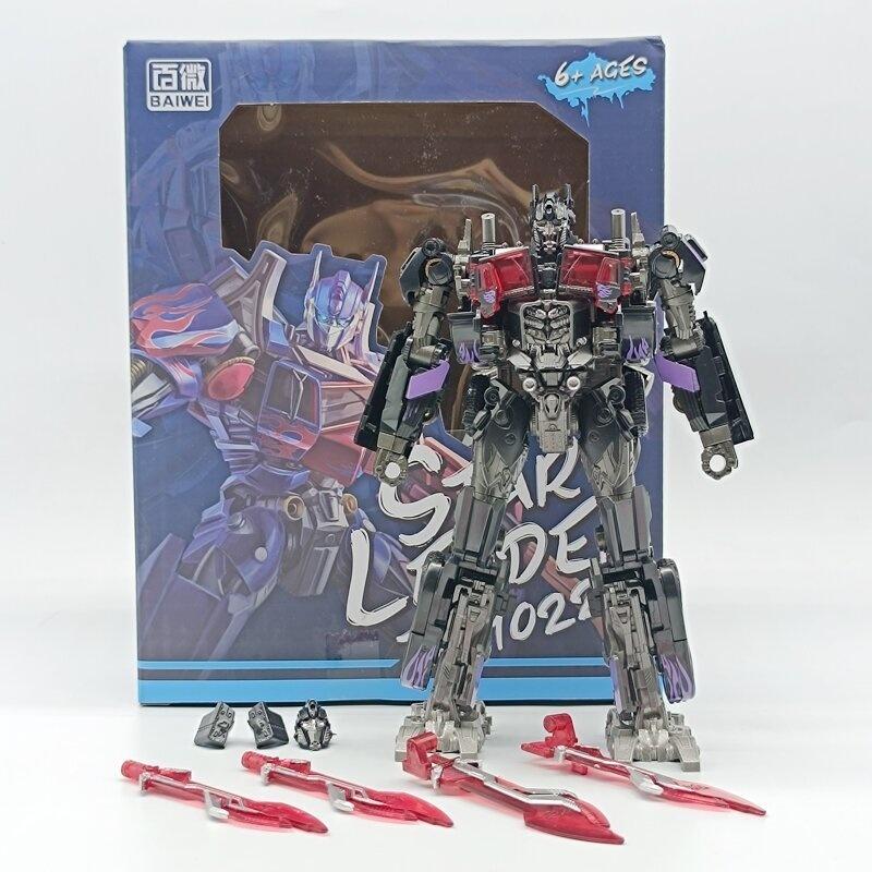 

Baiwei Optimu Primal KO SS32 Transformation Masterpiece Figure Toys Commander Nemesis Prime Studio Series Deformation Car Robot