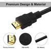 HDMI-Kabel 1080P HDMI-kompatibles Stecker-zu-Stecker-Kabel High Speed 3D HDMI 1.4 Kabel für UHD Samsung TV Monitor PS4/3 Xbox
