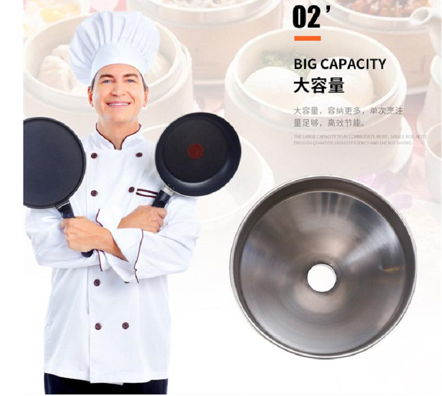 NEW Stainless Steel Funnel Large Kitchen Funnel Liquid Cooking Oil Filter Tools Metal Wide Mouth Funnel For Filling Bottles Cans