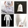 5 pcs Bodysuit Body Slimming Suit Disposable Vacuum Roller Therapy Machine White Color M L XL Size Shape Body Beauty Salon Use