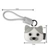 New Unisex Bag Pendants Creative Leather Cartoon Puppy Cute Bag Accessories Multifunctional Keychains Student SchoolBag Pendant