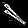 Baijie 304 Stainless Steel Kitchen Food Tongs, Barbecue Tongs, Steak Tongs, Food Clamps, Grilling Tongs, Food Grips