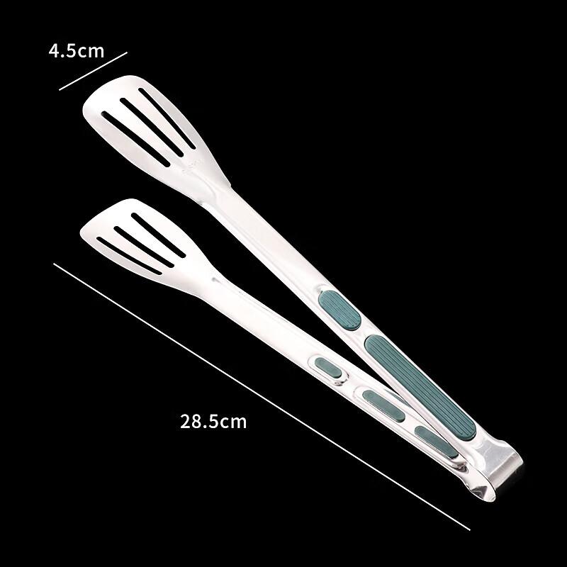 Baijie 304 Stainless Steel Kitchen Food Tongs, Barbecue Tongs, Steak Tongs, Food Clamps, Grilling Tongs, Food Grips