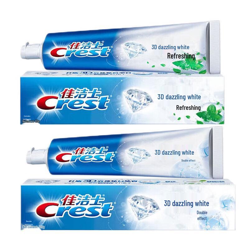 Crest 3D White Zahnpasta Doppelpack