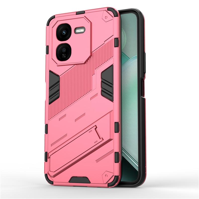 For ViVo iQOO Z9x Case ViVo iQOO Z9x 5G Cover Punk Style Armor Bumper Shield Protective Back Phone Cases On ViVo iQOO Z9x Funda