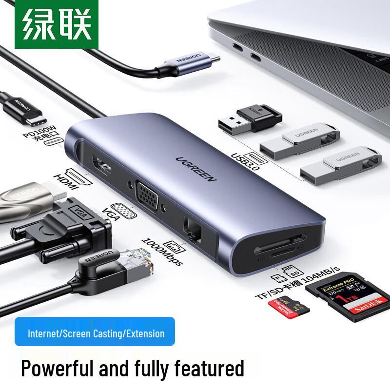 Ugreen 9-in-1 USB-C Docking Station