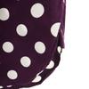 KATO Dot Pattern Short Sleeve Cotton Shirt XS Purple Polka Dot Men's Used