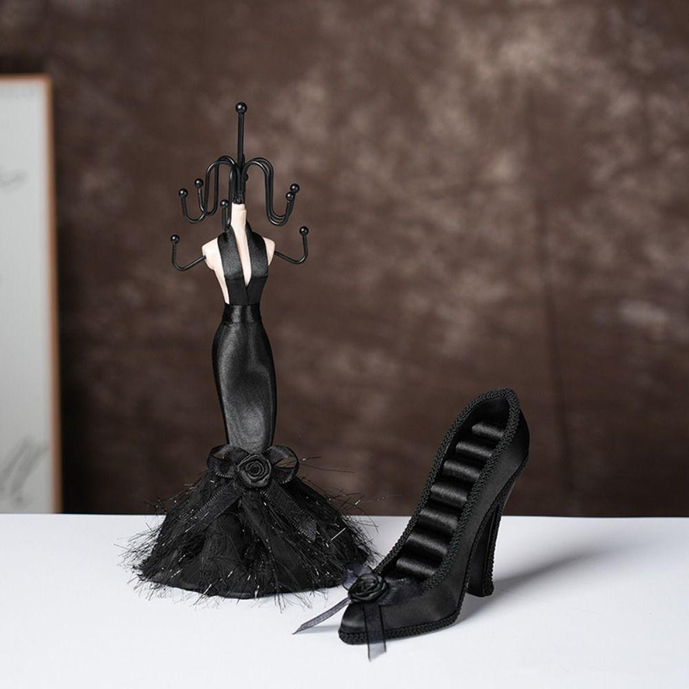 Dress High Heels Jewelry Display Rack Princess Dress Rack Stand Display Jewelry Display