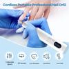 Professional Cordless Nail Drill Machine With 12 Pieces And 36 Sanding Bands For Manicure Pedicure At Home Or Salon