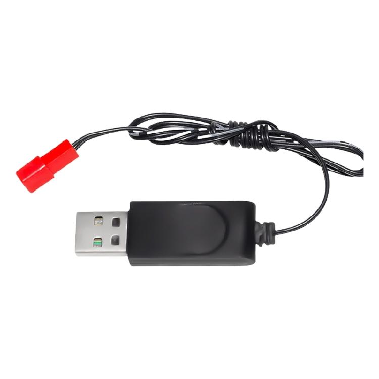High Efficient 3.7V USB Charger Cable Line 4 Various Kind Connectors Cord Wire for Lithium Battery Devices Black