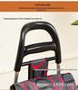 Folding Stair-Climbing Cart for Groceries and Seniors