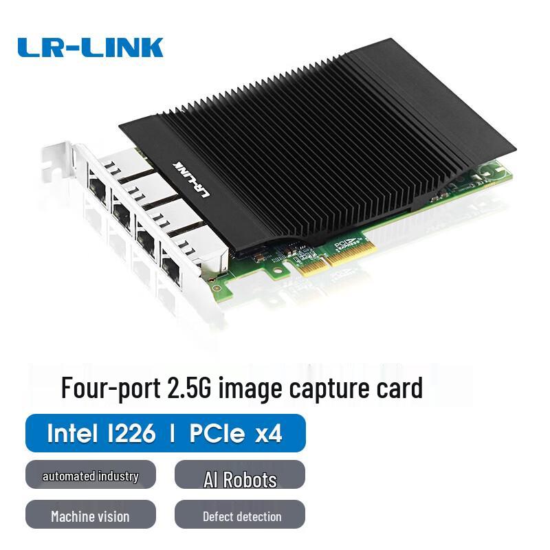 

LR-LINK LRES Series PCIe x4 Quad-Port Industrial Ethernet Card (CN version)