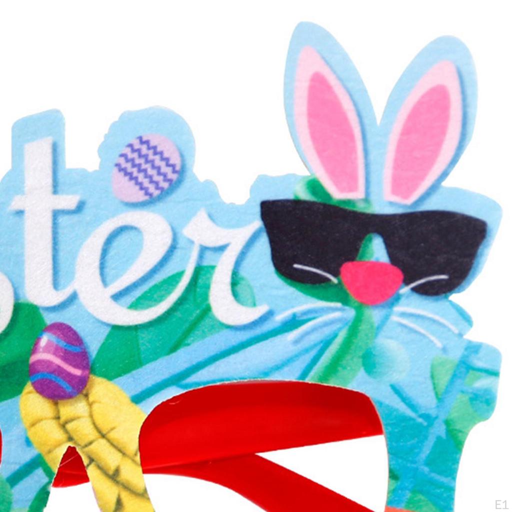 -Glasses , Happy Decorations, Party Favors, -Ears, Eggs, Glasses, Novelty Photo Props,