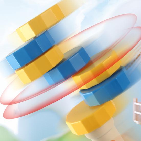 1/2Pcs Kids Handheld Balancer Toy Stress Relief Focus Training Magnetic Balance Column Children Adults Interactive Educational Balance Challenge Toy