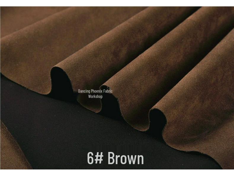 Luxury Snowflake Velvet Suede Air Layer Fabric - Thick, Stretchy, Soft, Delicate Knit