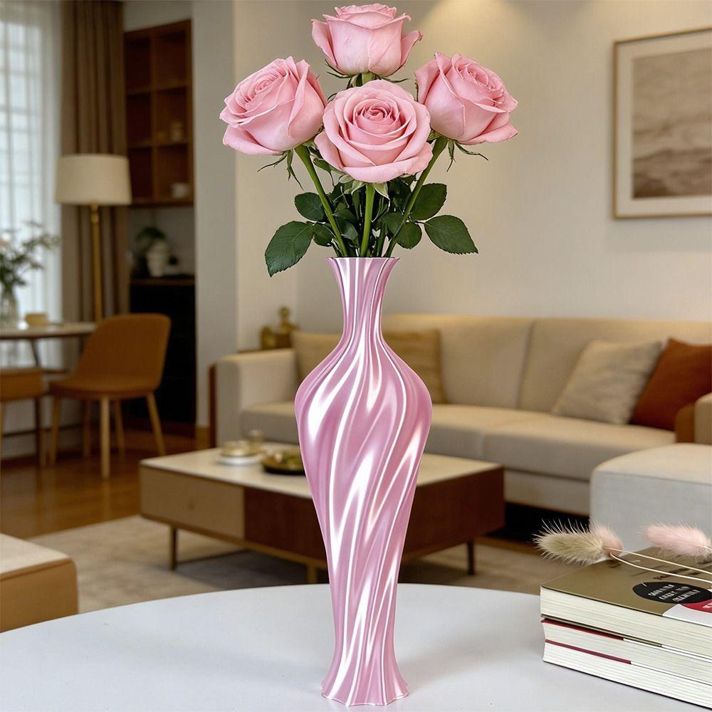 Flower Arrangement 3D Printed Flower Vases Decorative Vase Office Tabletop Ornaments