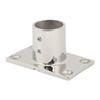 Boat Handrail Fitting Rectangle Base Silver Sturdy Rust-proof Rail for