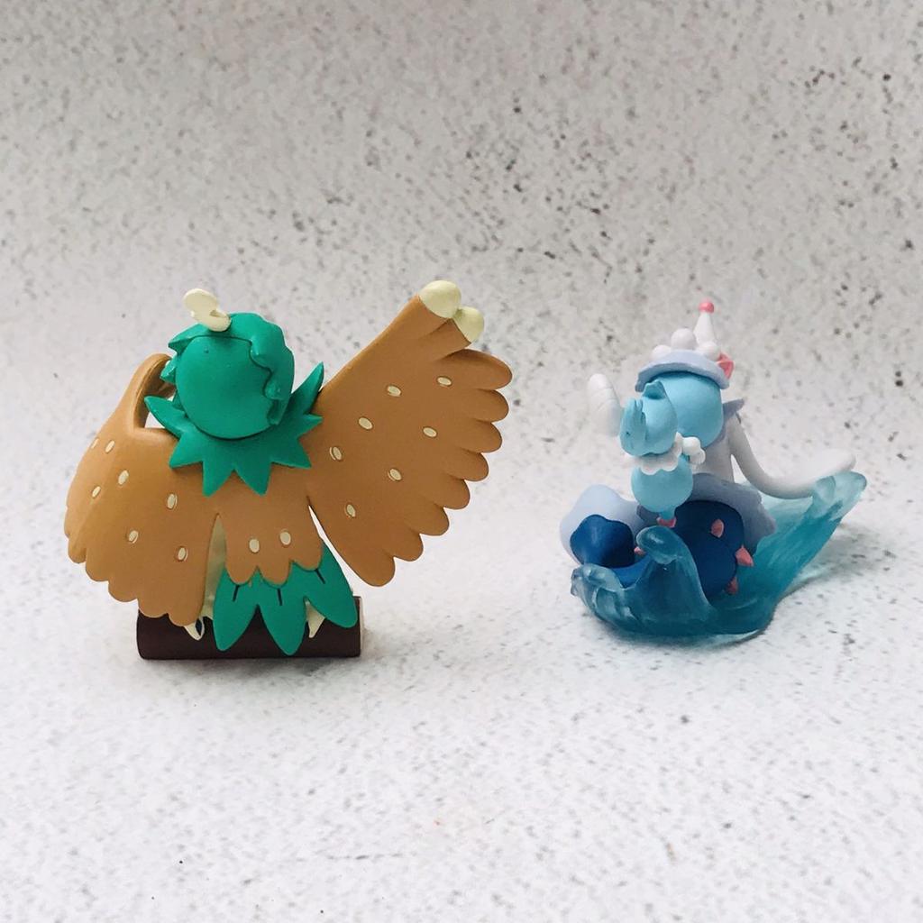 Pokemon Electric Type Zeraora and Grass Type Decidueye Action Figure Model Ornament Toys