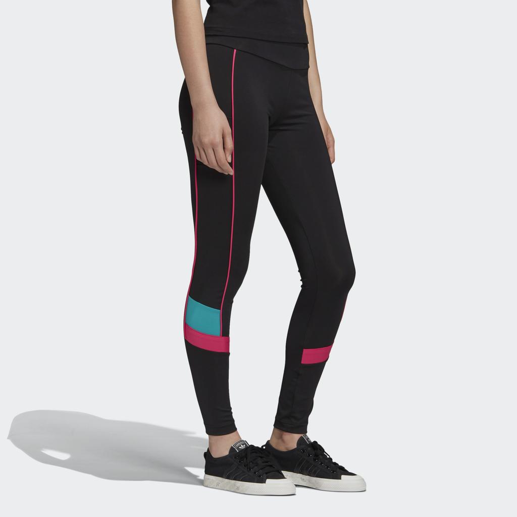 Adidas Originals Running Training Color Block Fitness Leggings Women Leggings GC8760