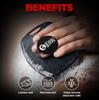 Beardo Activated Charcoal Body Wash100ml With Silicone Scrubber For Men Deep Cleaning Oil Control Daily Use Set 1